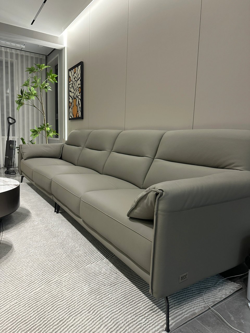 海城罗图家居 #大牌设计沙发# 家虽然不大,但是真的非常舒服呀~ 我们