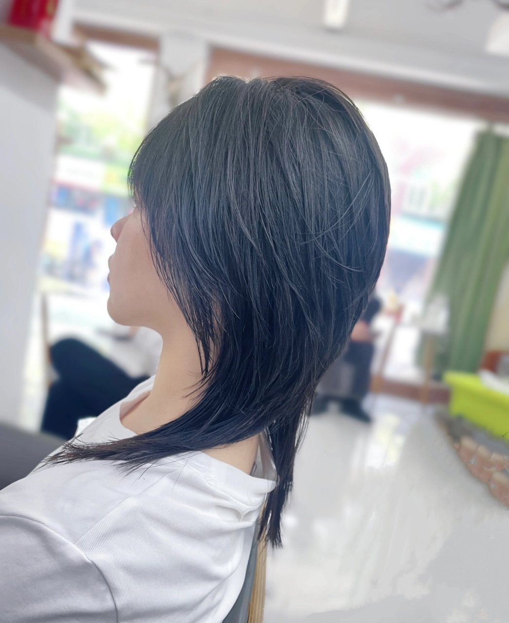 高层次少女感 鲻鱼头 夏天回头率有点高的长款鲻鱼头发型,自然饱满