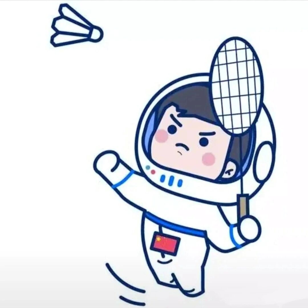 羽毛球男生头像简约大气