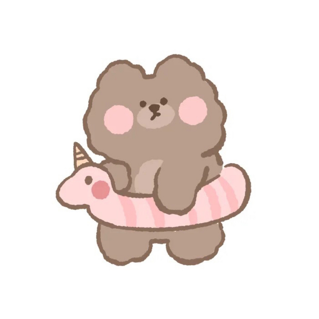 小熊多人头像_(7361 6173)‥79 堆糖画师:月亮便利店贩卖