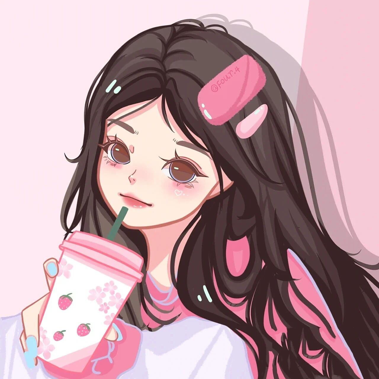 又傻又可爱的闺蜜头像