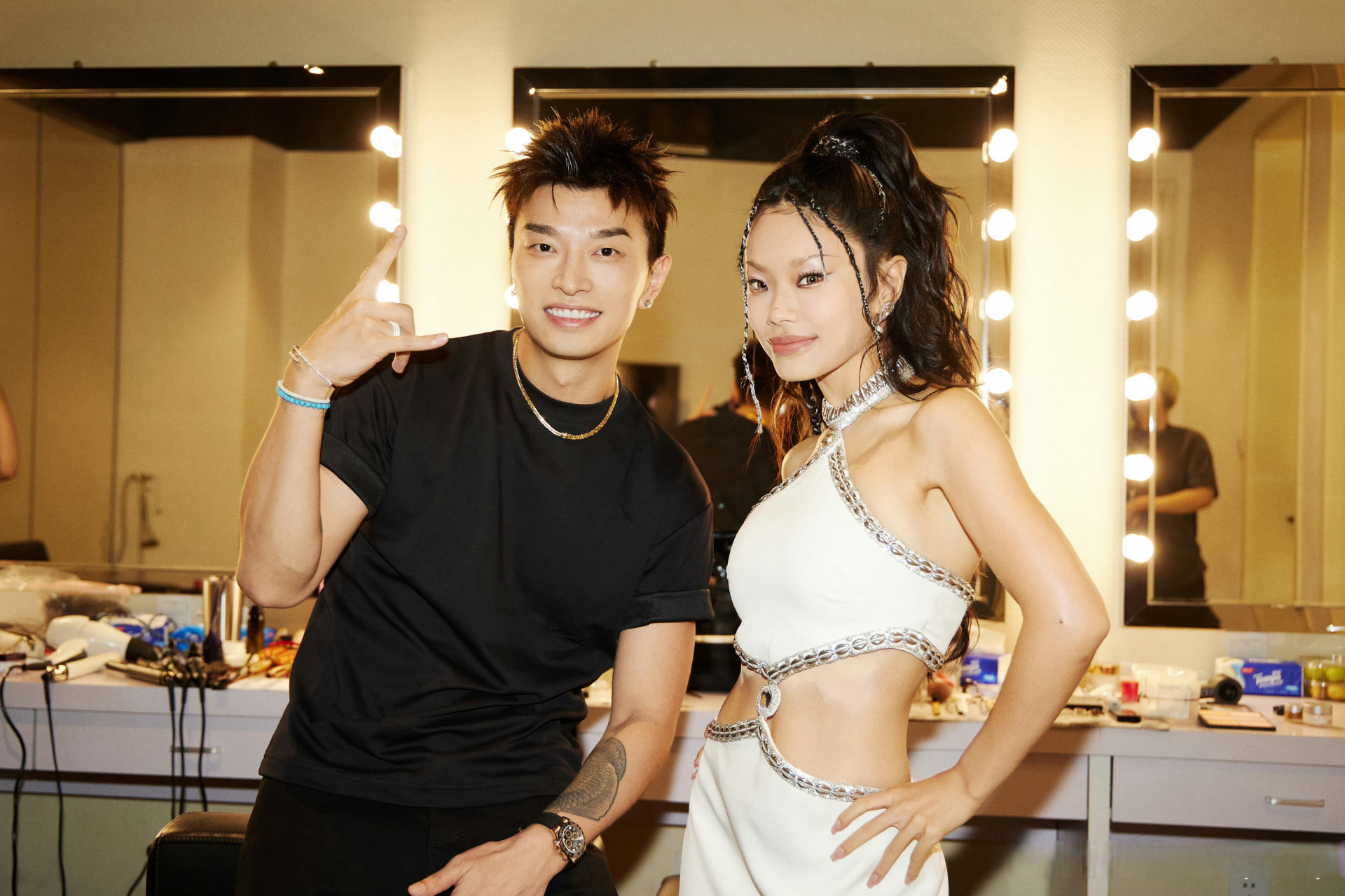 满舒克×万妮达×李大奔!  #满舒克##万妮达##李大奔