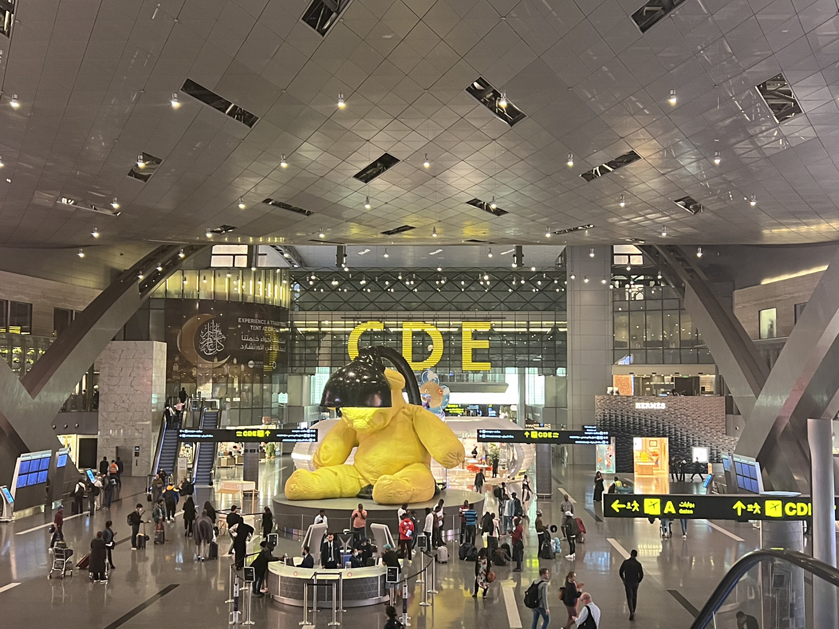 9296在机场发的新鲜多哈转机/出境游tips 没人邀,人在多哈机场等