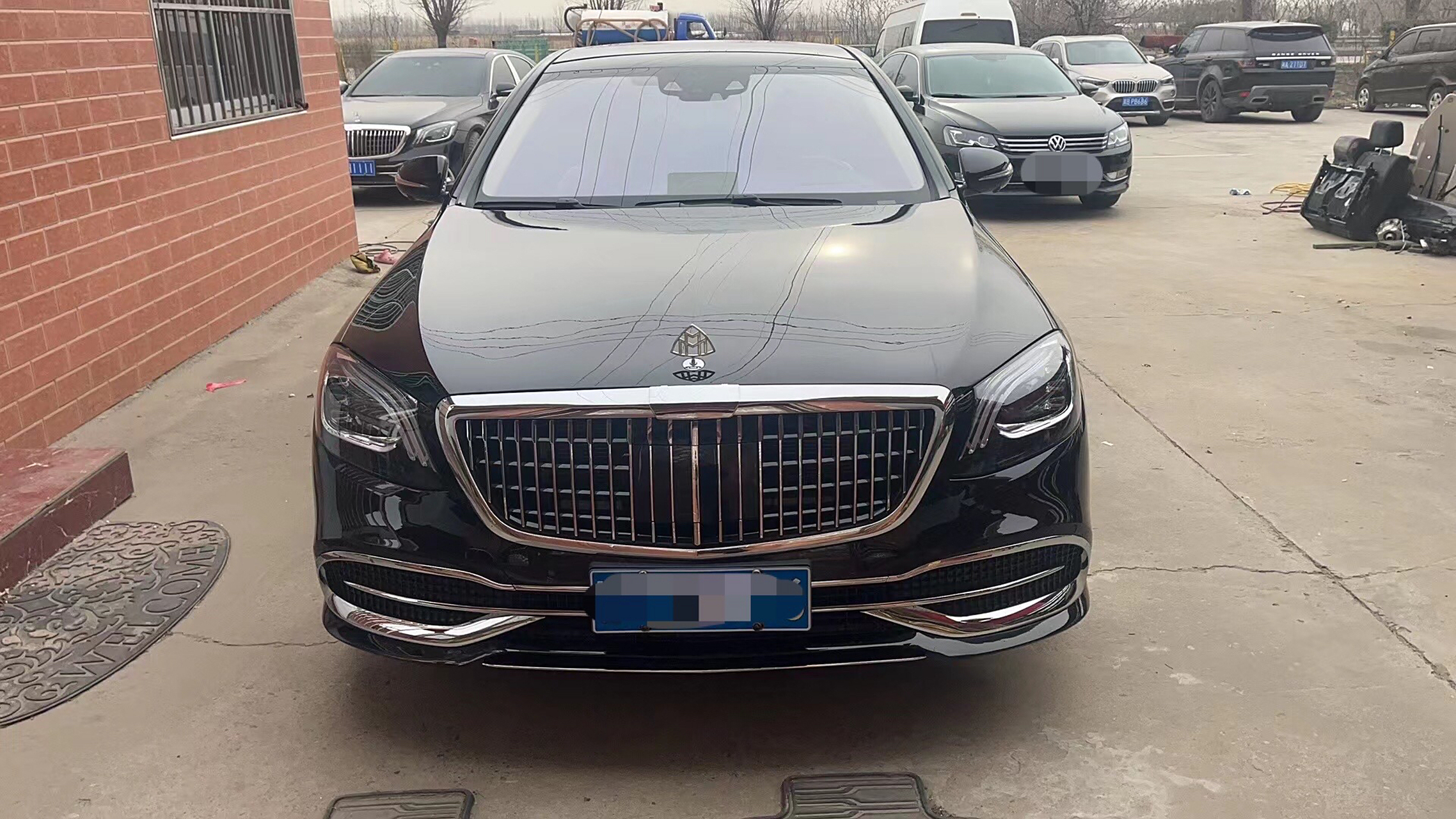 16年迈巴赫s600 全款95万 小事故修复 16年上户迈巴赫s600 新车落地