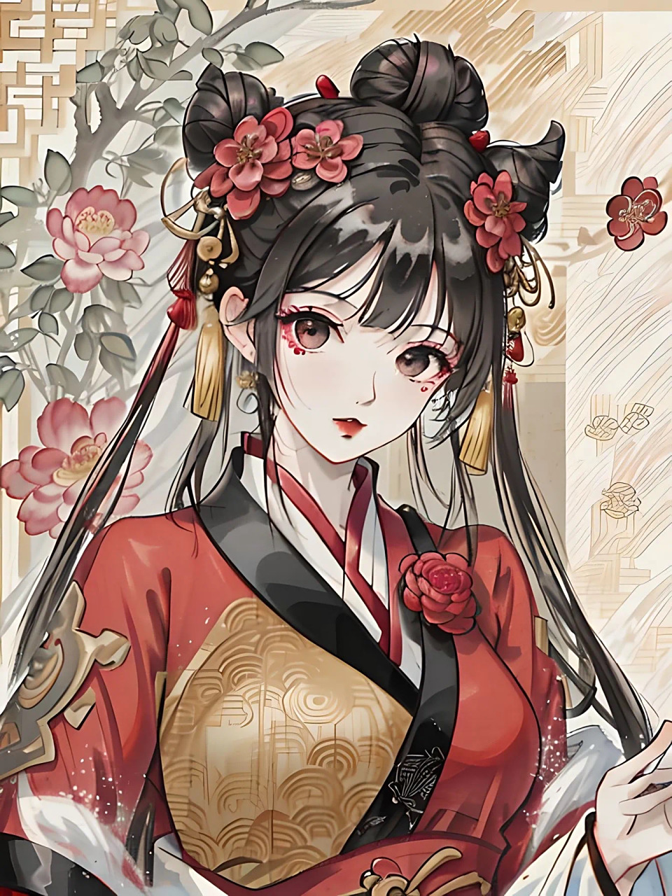 绘画素材 | 国风动漫插画