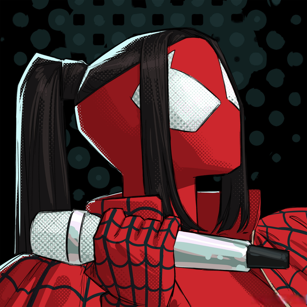 电影《蜘蛛侠:纵横宇宙》(暂译)ai绘制名人蜘蛛侠头像持续更新