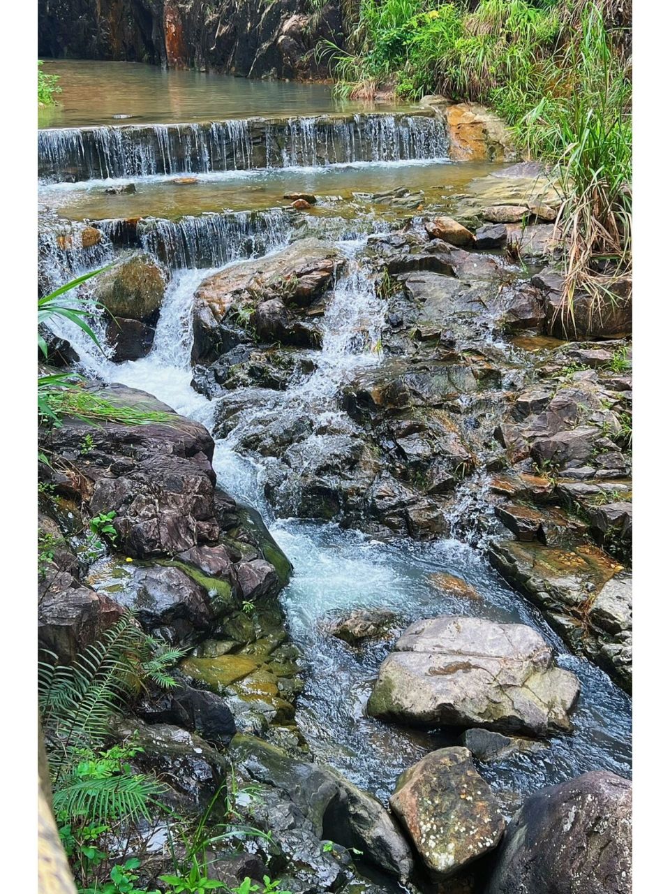 普宁周边游景点—云落·兰花谷7215—小瀑布 99普宁云落.