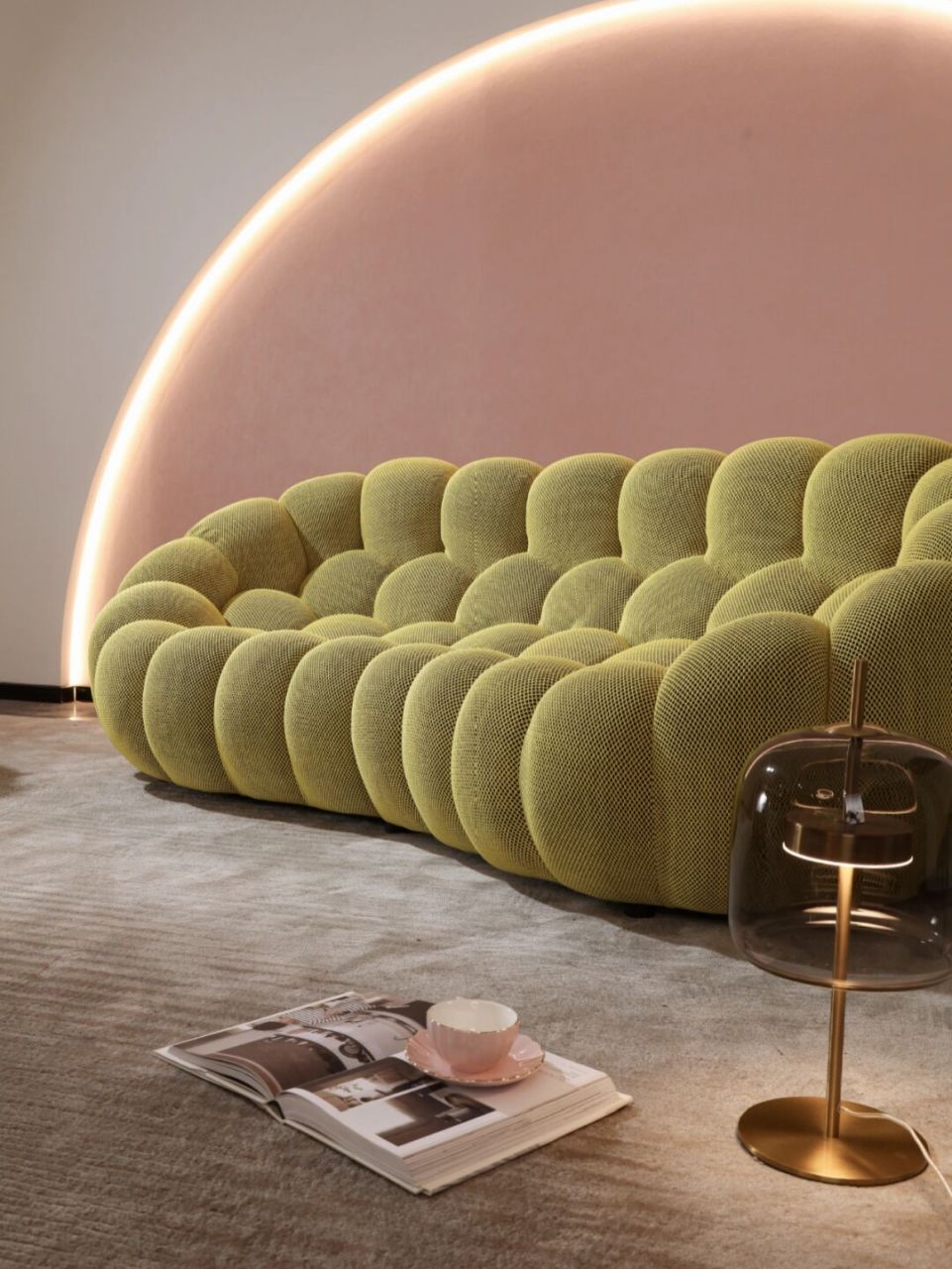 09来自roche bobois罗奇堡bubble 泡泡沙发,造型q弹可爱,放在家里