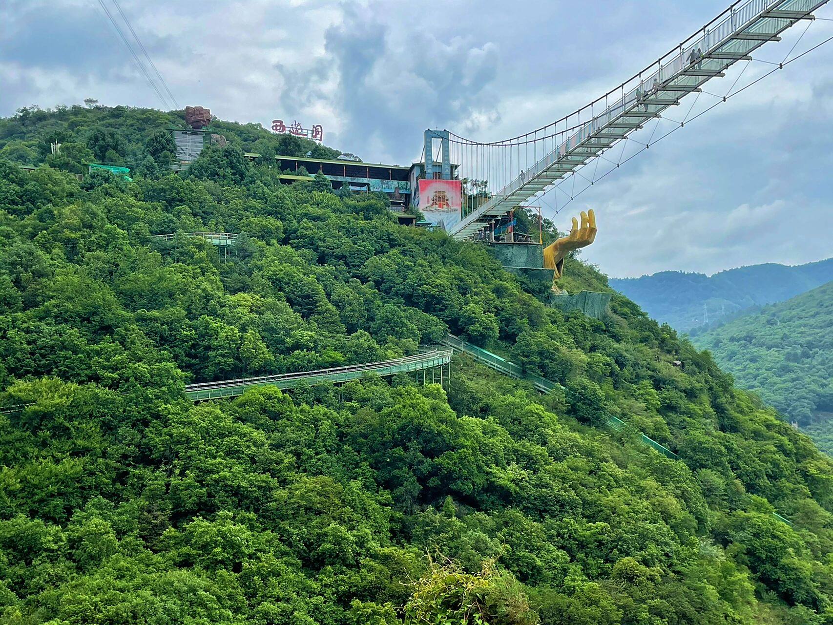 昆明西游洞景区地图图片