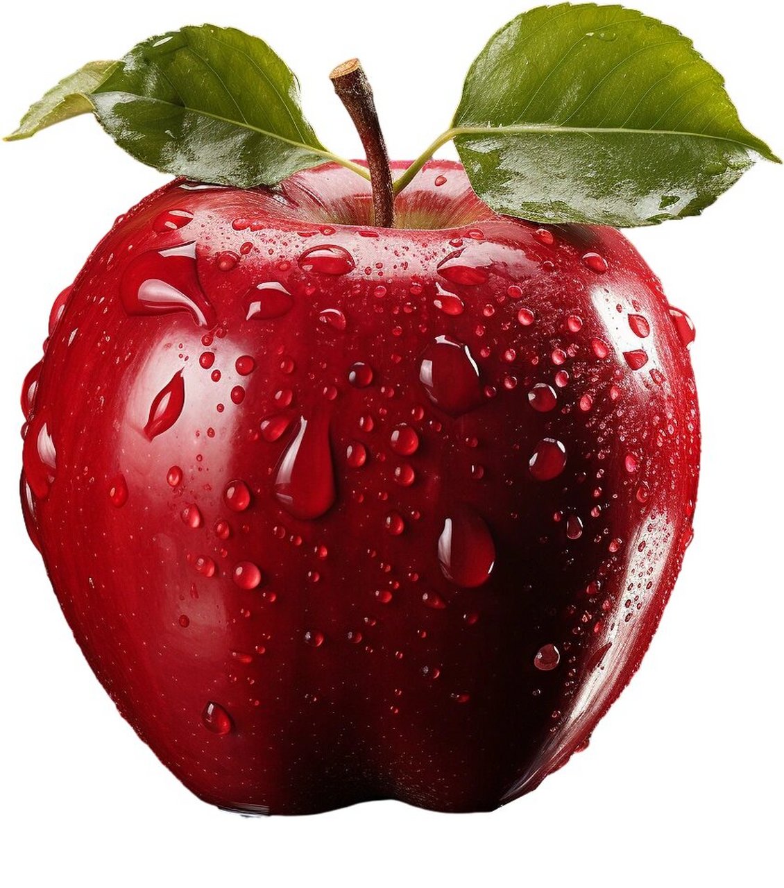 新鲜苹果透明png免抠素材(可商用) aigc 高清苹果免抠素材png格式 可