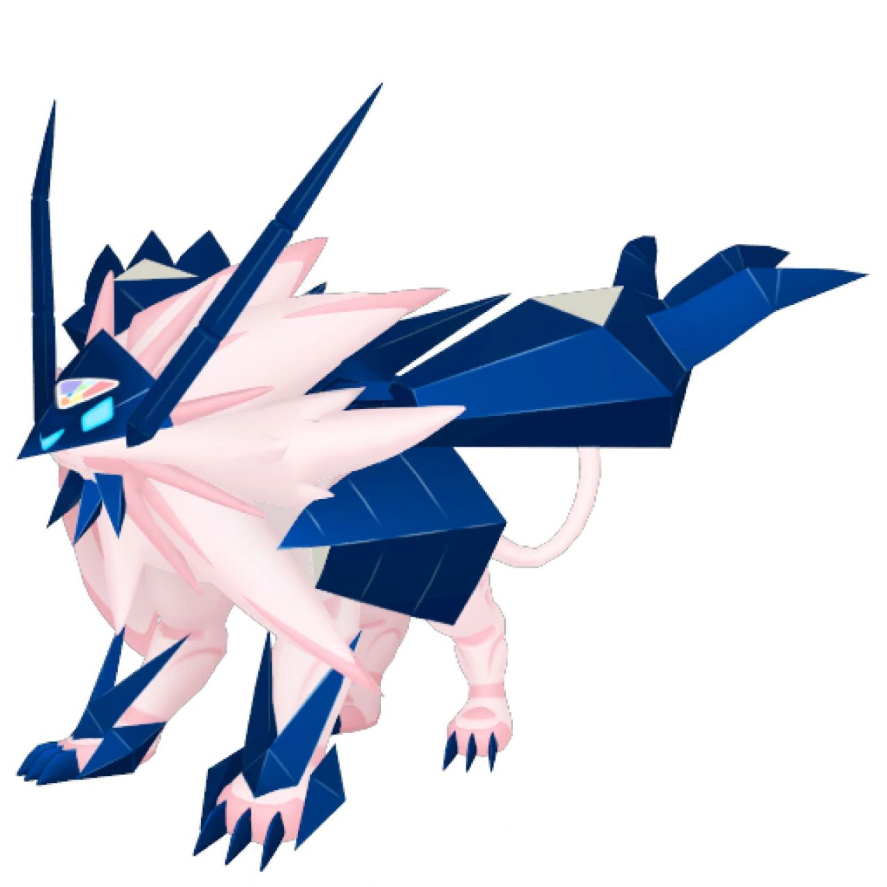 宝可梦图鉴0800:奈克洛兹玛(黄昏之鬓) 0800:奈克洛兹玛(黄昏之鬓形态