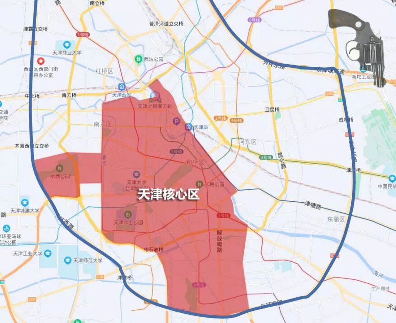 河北河东红桥区一小部分区域在内,这里汇集了天津市最好的教育,医疗