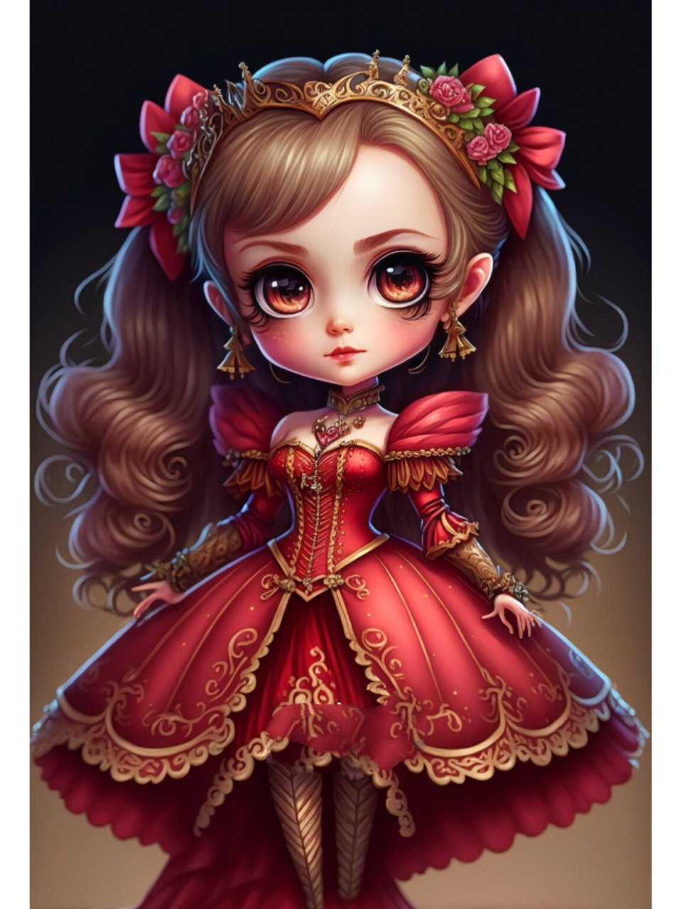 【ai绘画】78梦幻公主系列之玫瑰公主 梦幻公主第三弹"玫瑰公主"