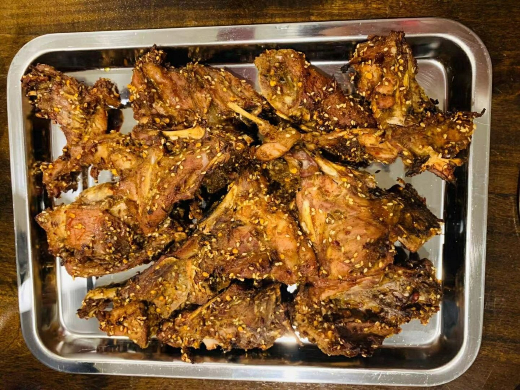 腌鞋底都好吃的烤鸡架方子 鸡架子2.