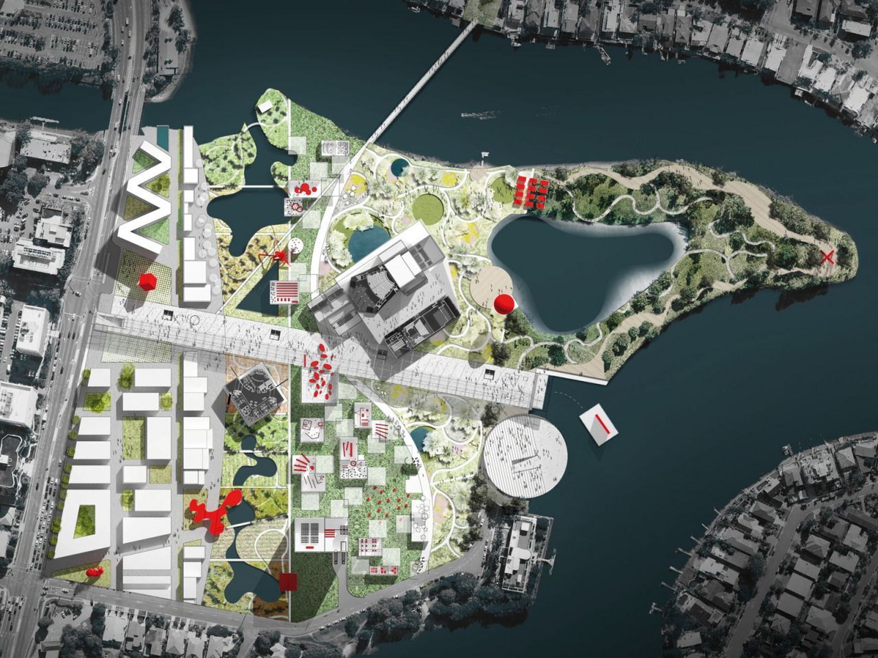 城市规划总图 #城市规划作品集#  #设计师