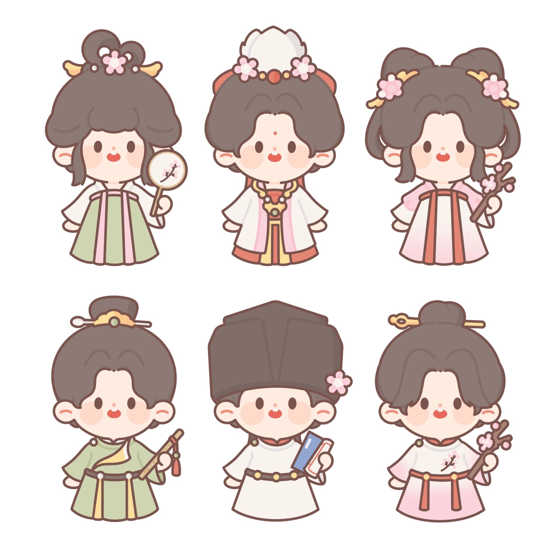 古风q版人物合集