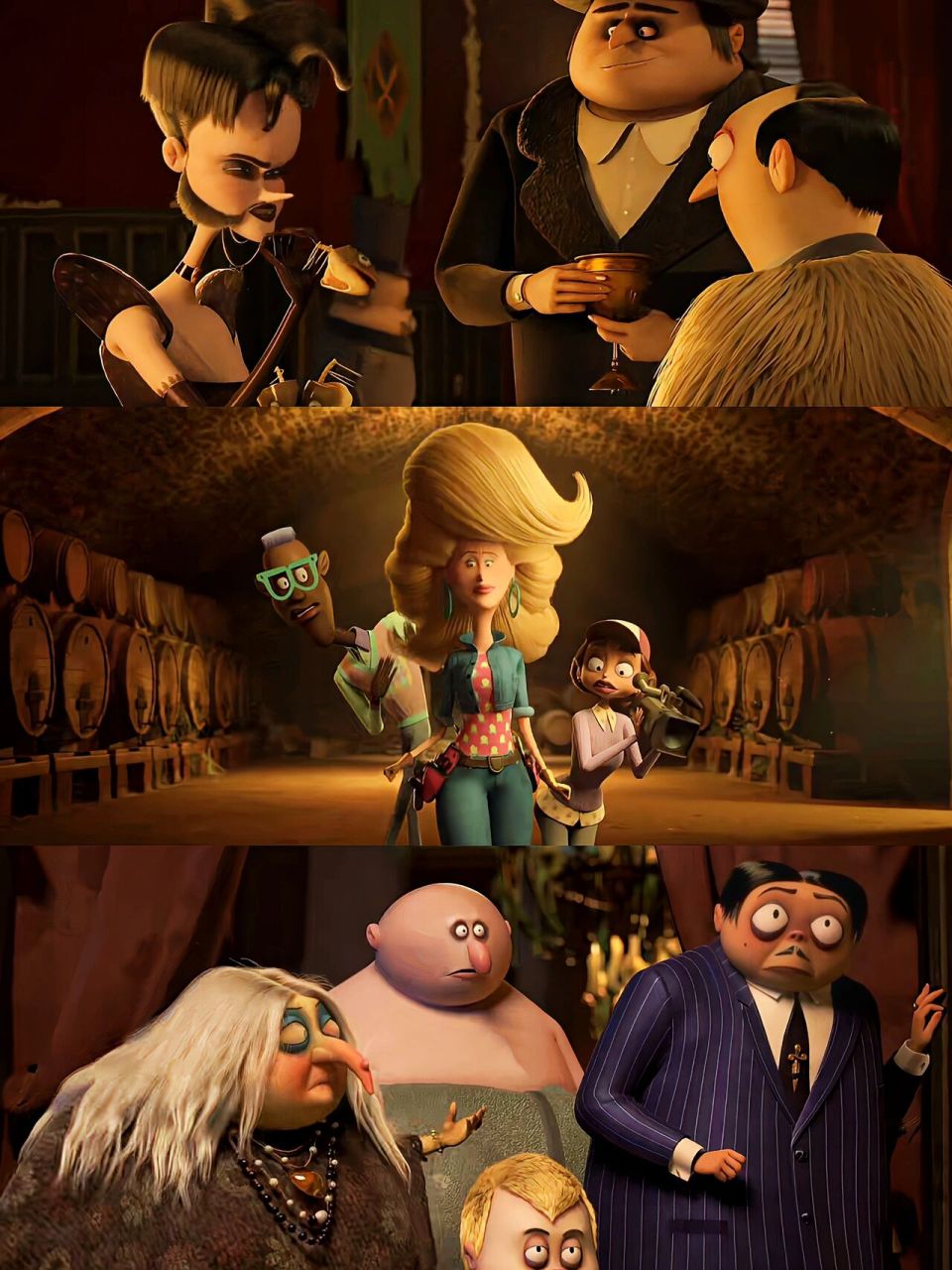 电影90:《亚当斯一家》 	 92这部定格动画版《亚当斯一家》是由