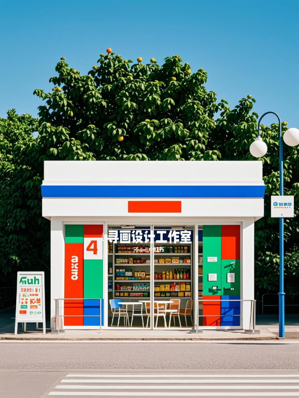 店铺设计,商铺设计,店面设计,门头设计,空间设计 便利店设计,零食店