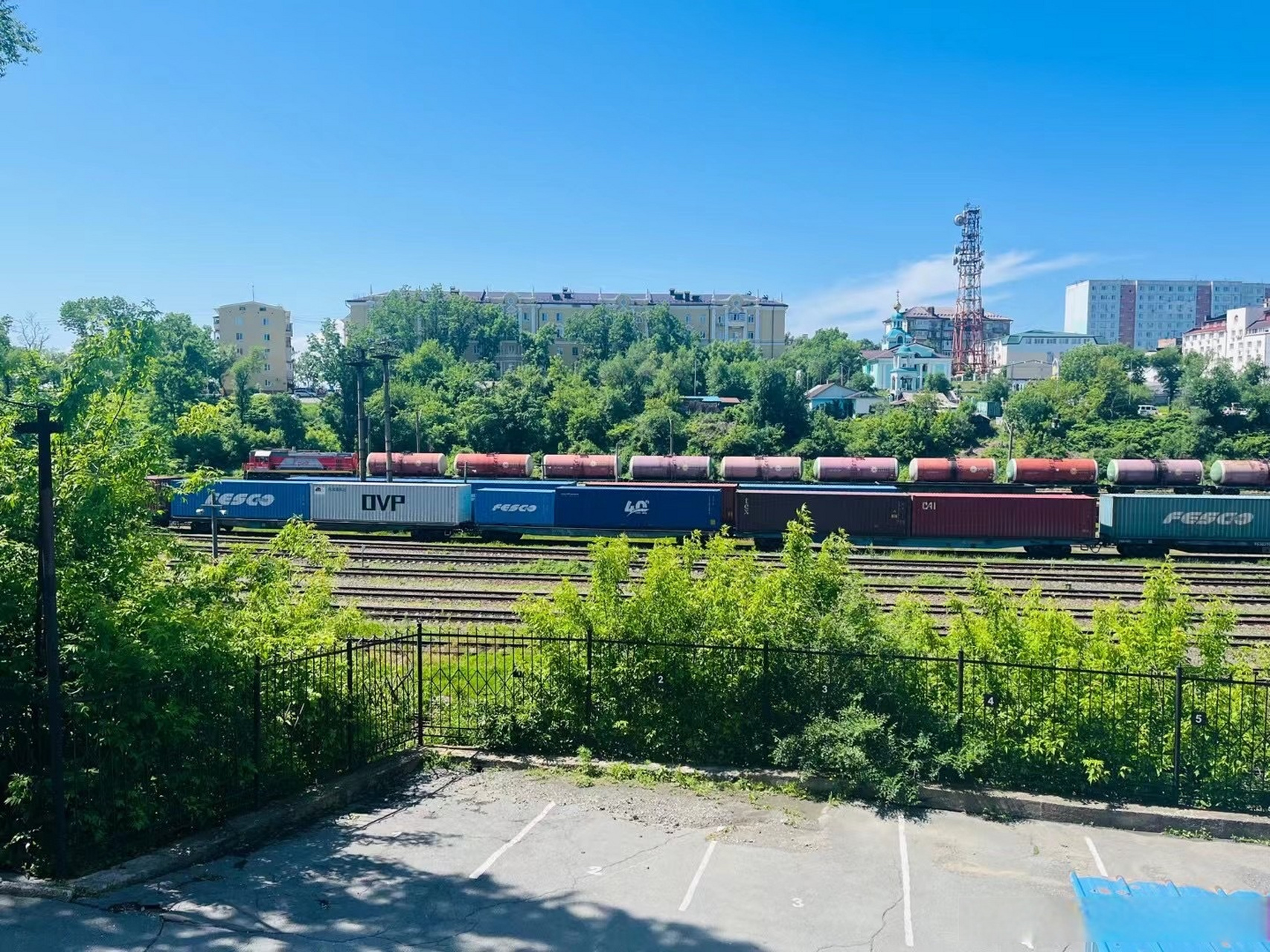 俄罗斯#一个网友发布在俄罗斯的vladivostok美景