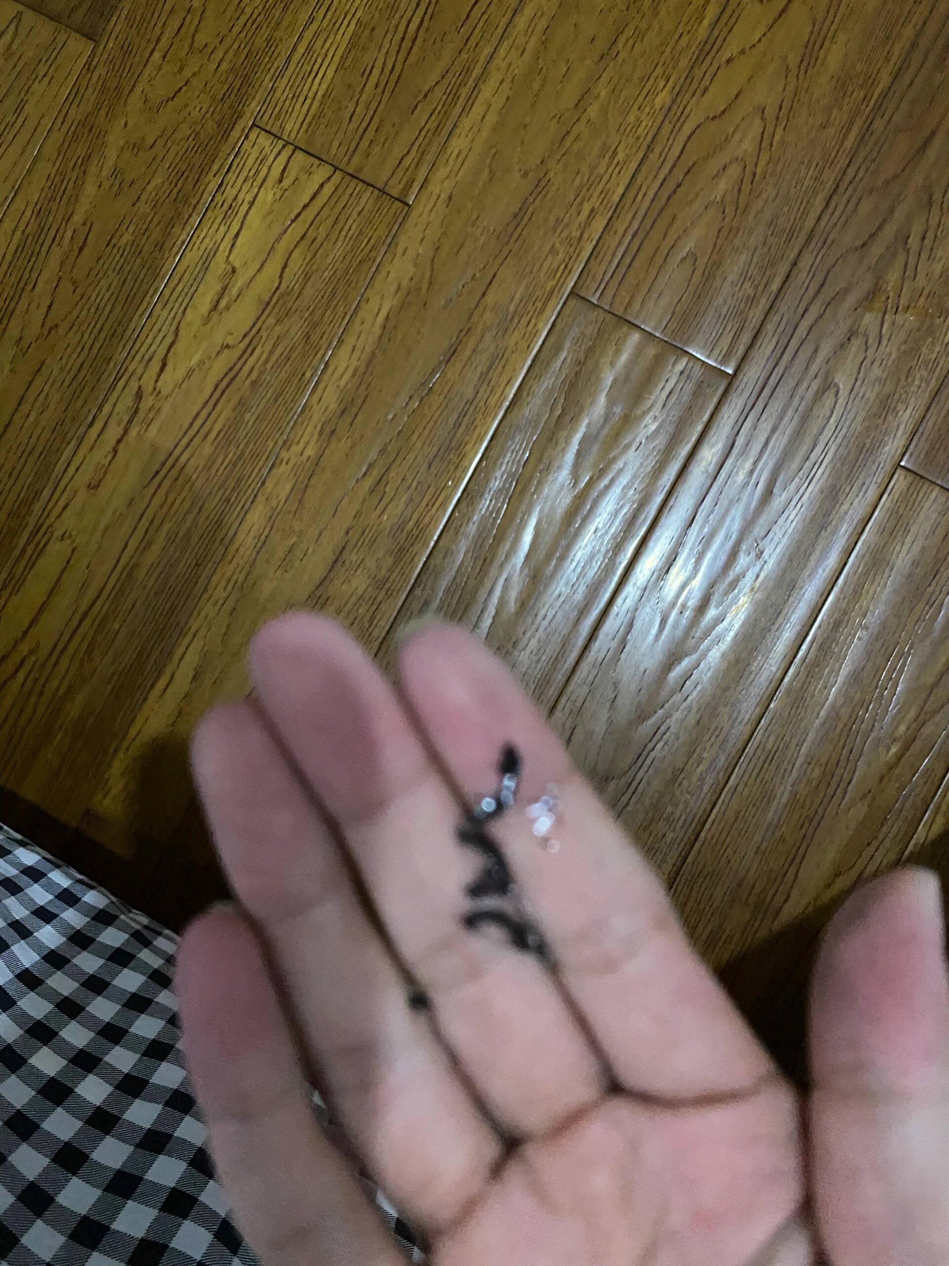 美瞳碎成这样还能用嘛?