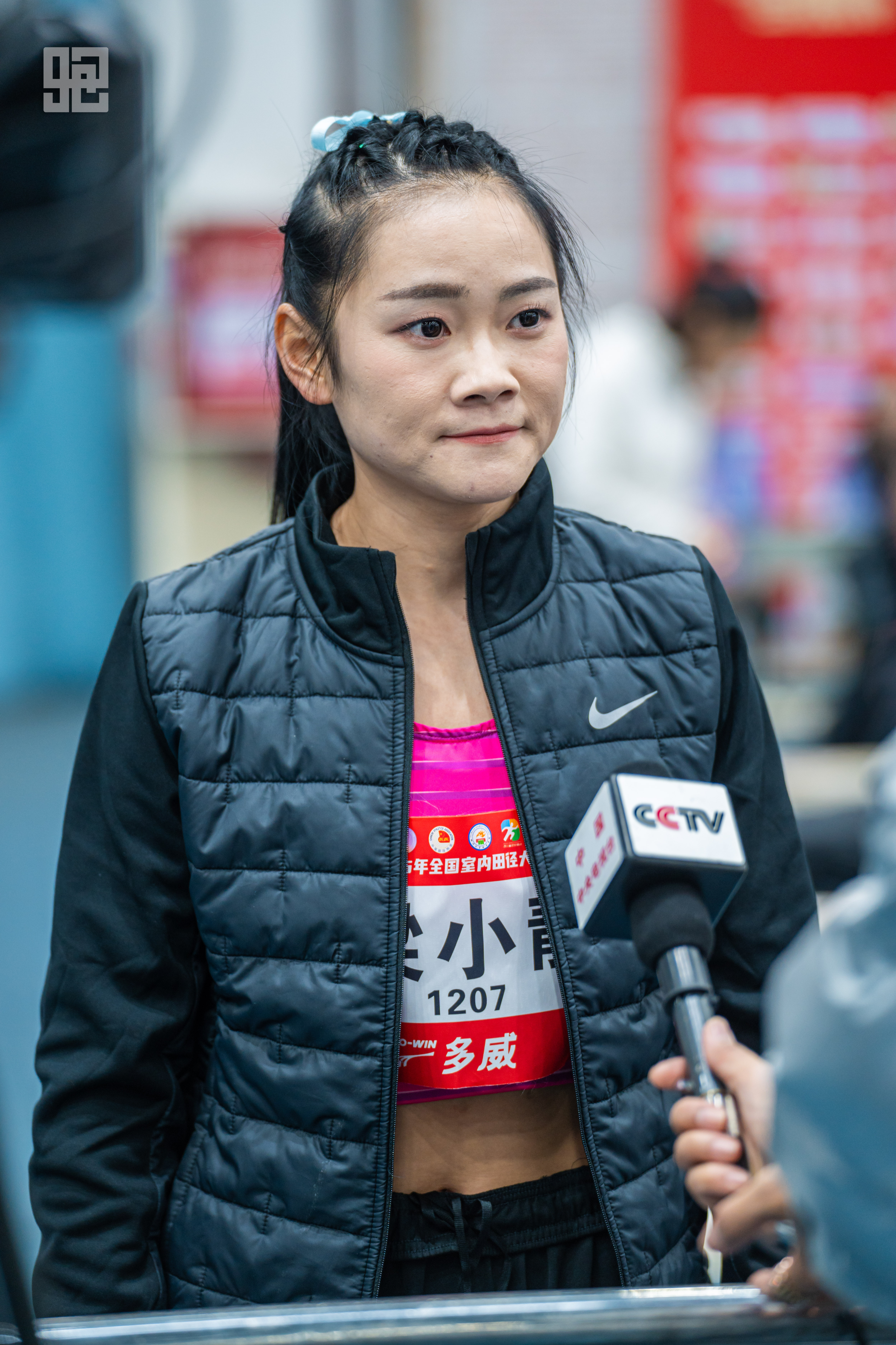 短跑名将梁小静,迎来赛季首胜,#2025全国室内田径锦标赛#成都站,女子