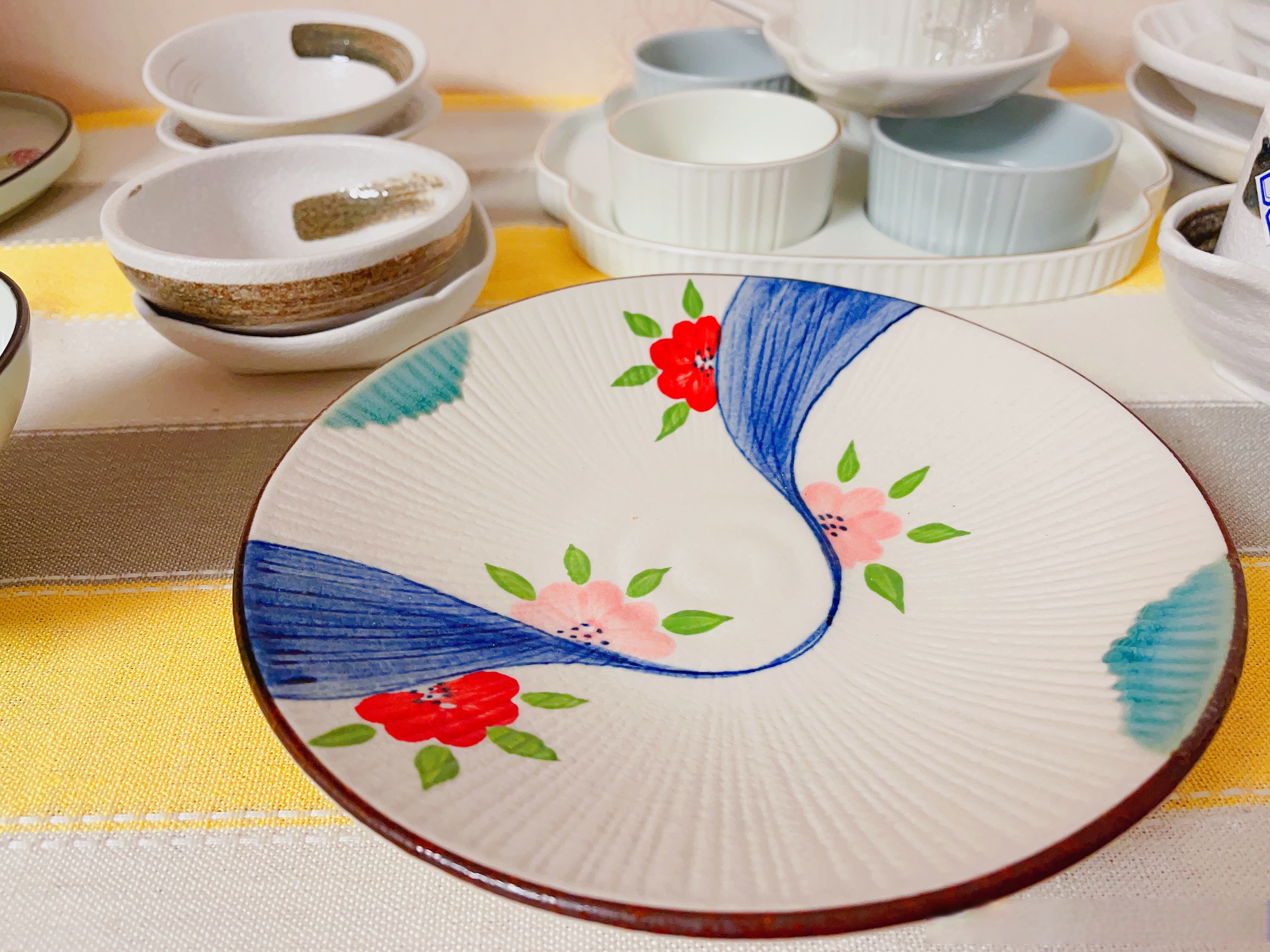 我今天本来是为了配一个被我打碎的那个碗