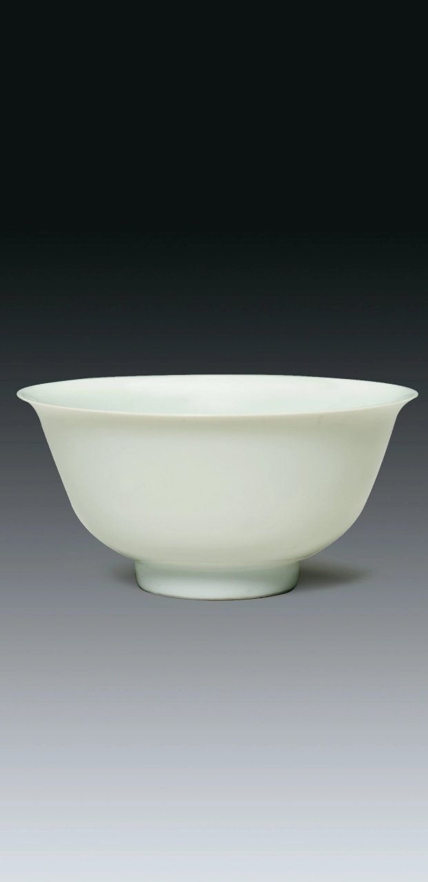 永乐年制甜白釉瓷碗图片