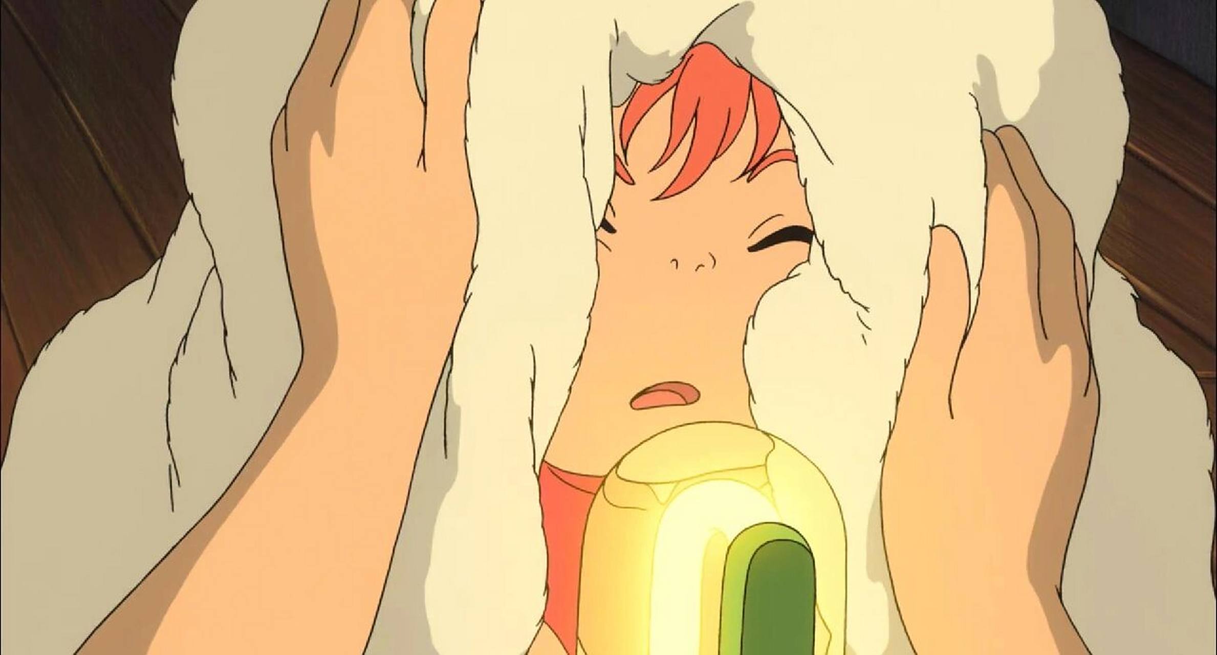 波妞壁纸(二) 电脑壁纸 小波波也太可爱了吧~ 宗介家的小房子