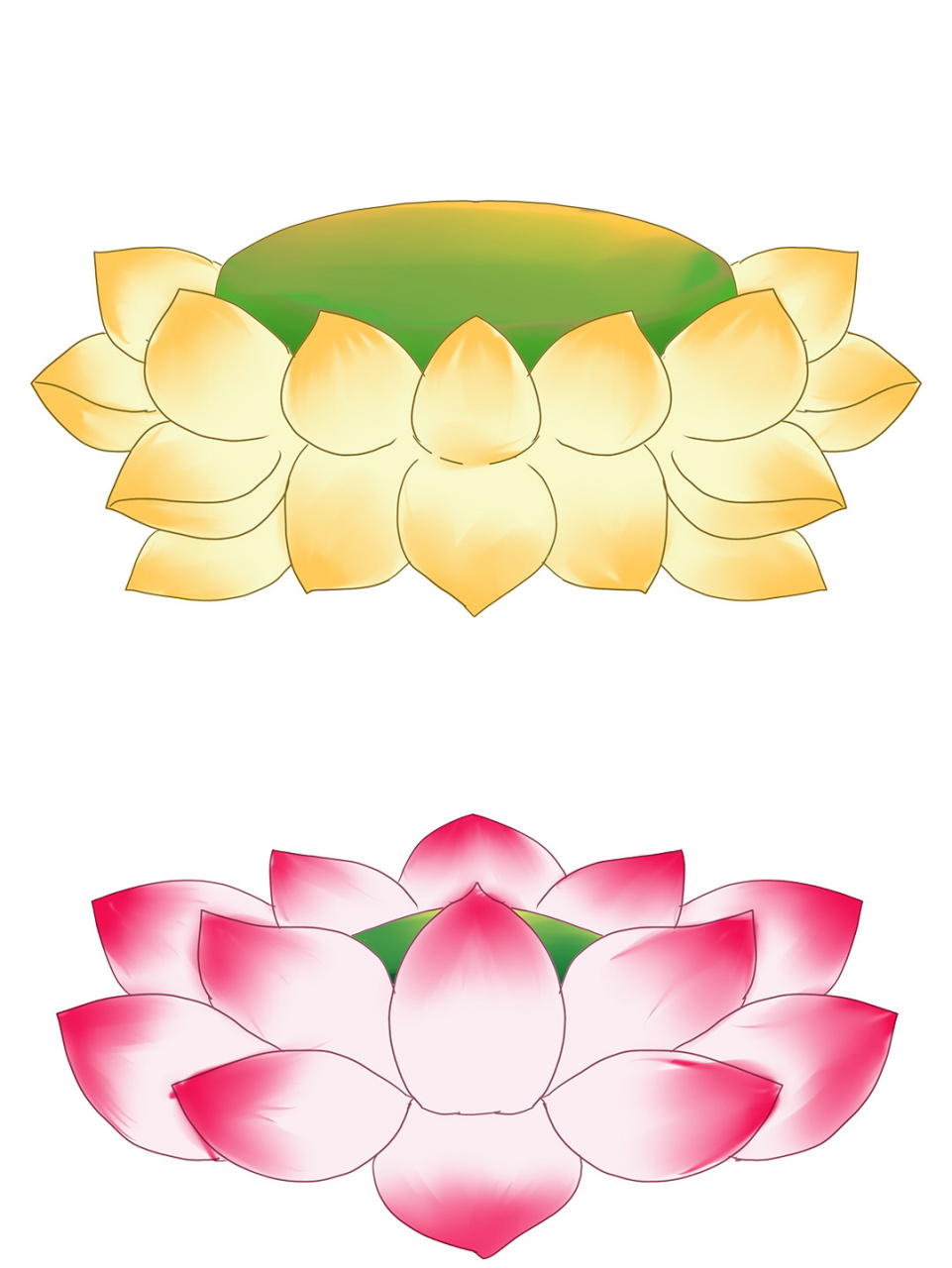 敦煌莲花座97手绘观音佛座97png免扣素 9405