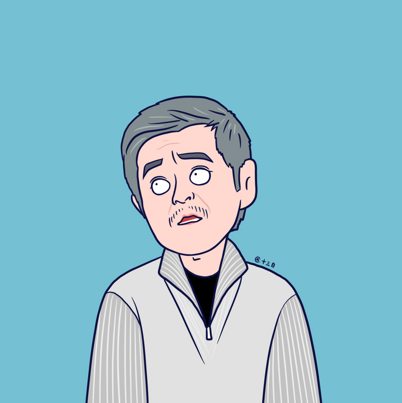 7815《乡村爱情》角色小头像(第二组)7815 手绘头像 漫画