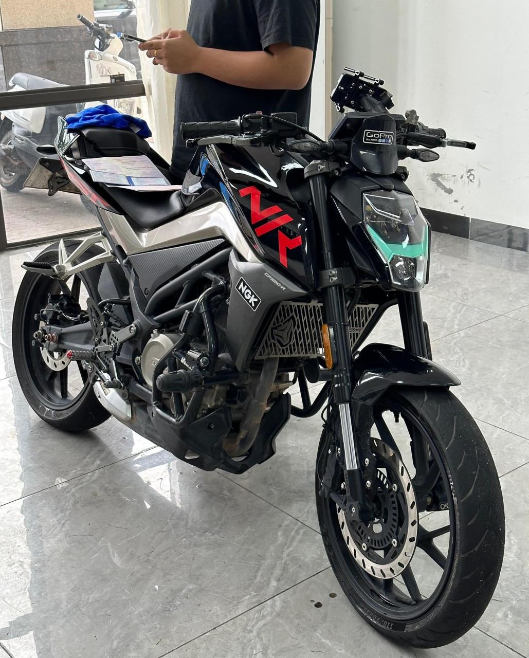 21年春风nk250 高配abs版本 彩屏仪表 实表20000公里77  3手户 全国