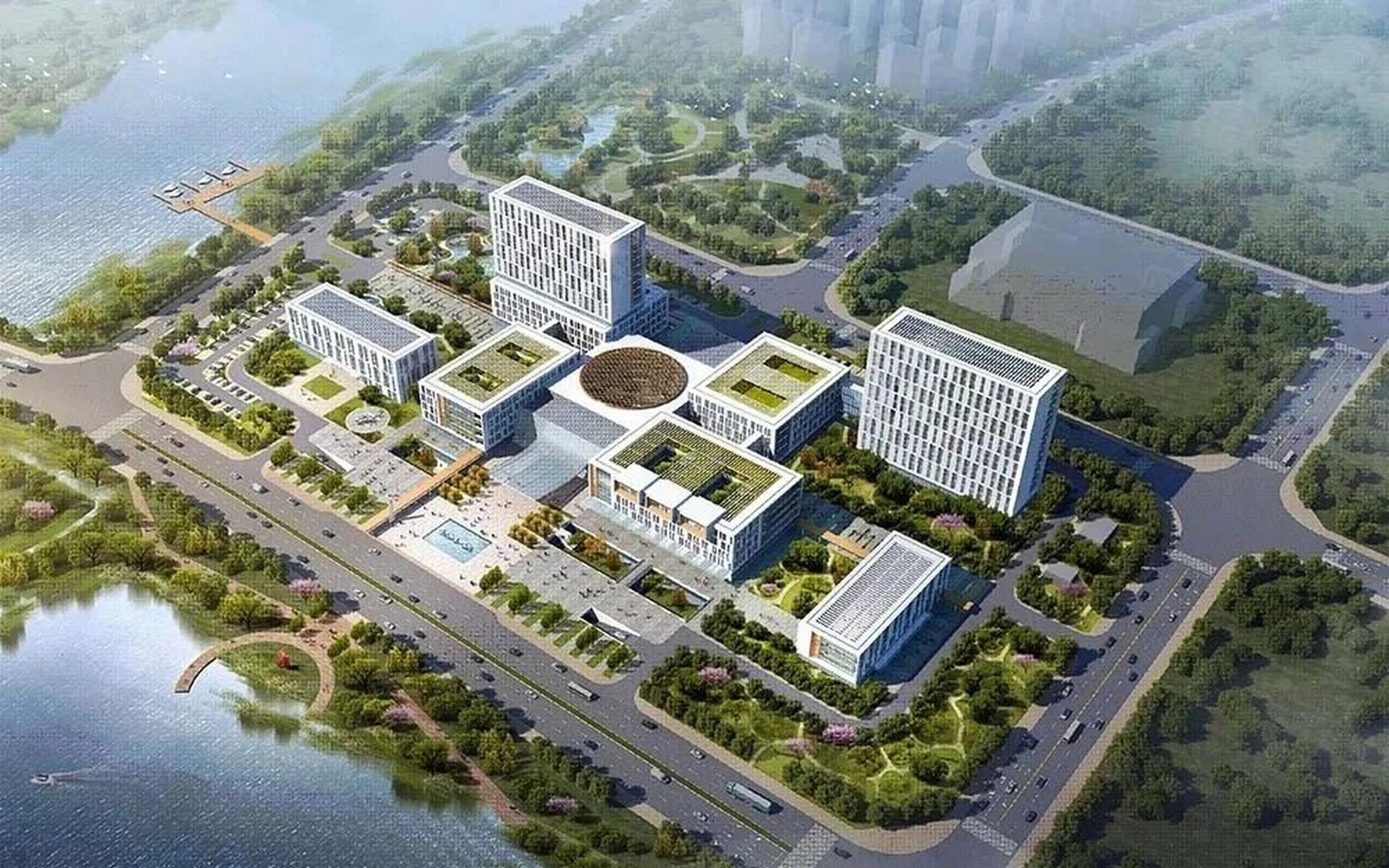 盘龙城第一家三甲医院今年最新工程进展 武汉市第一医院盘龙城院区