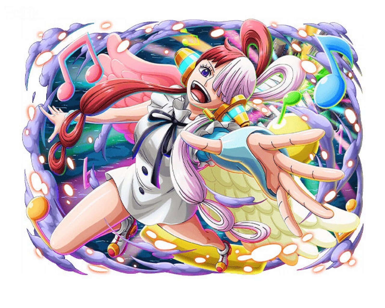 海贼王人物篇167 "世界歌姬"乌塔 称号:世界歌姬 生日:10月1日 性别