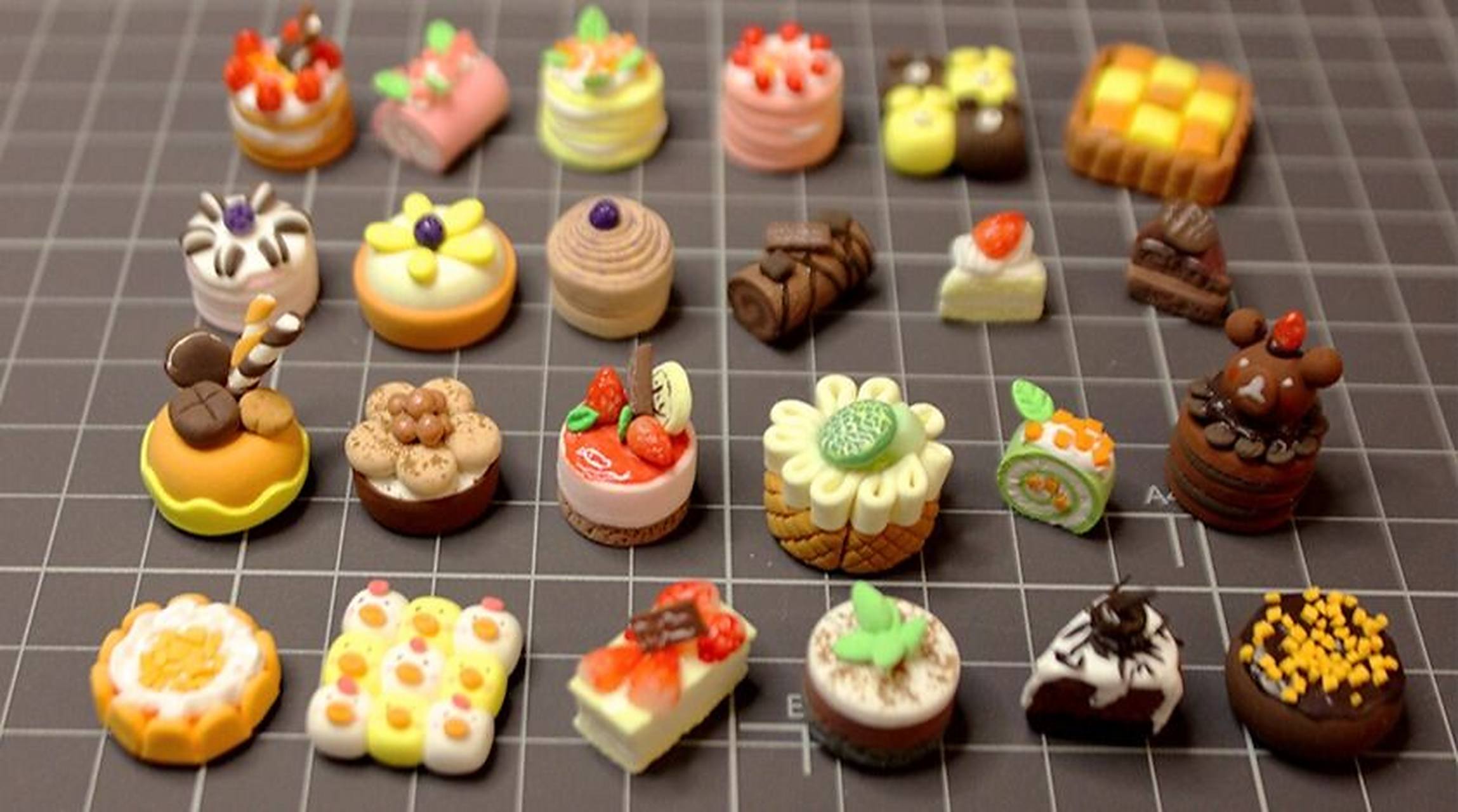 【粘土手工】甜点合集 今日份甜点!