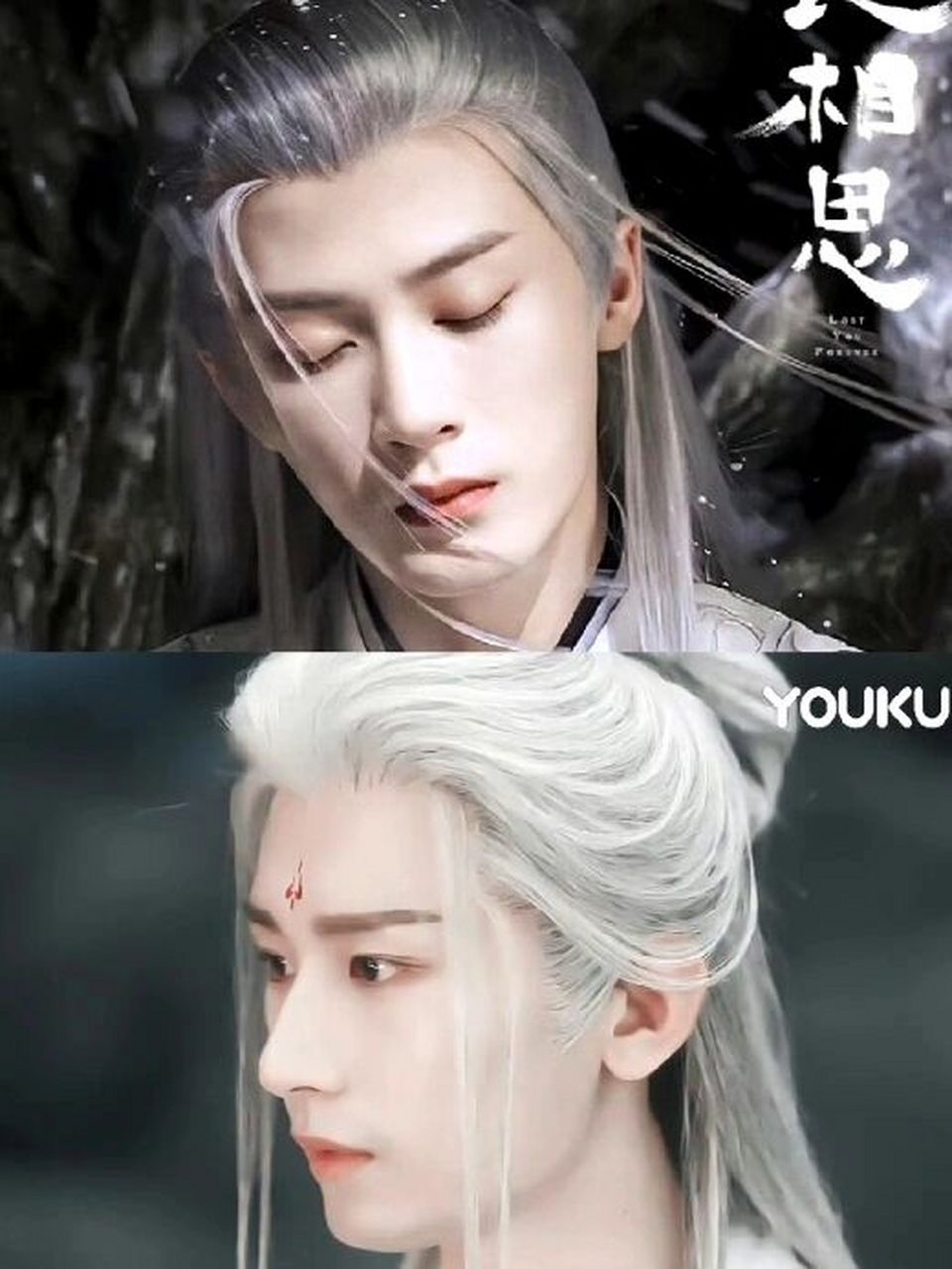 檀健次相柳白发vs成毅应渊白发 #日常碎片plog# #娱乐圈# #男明星