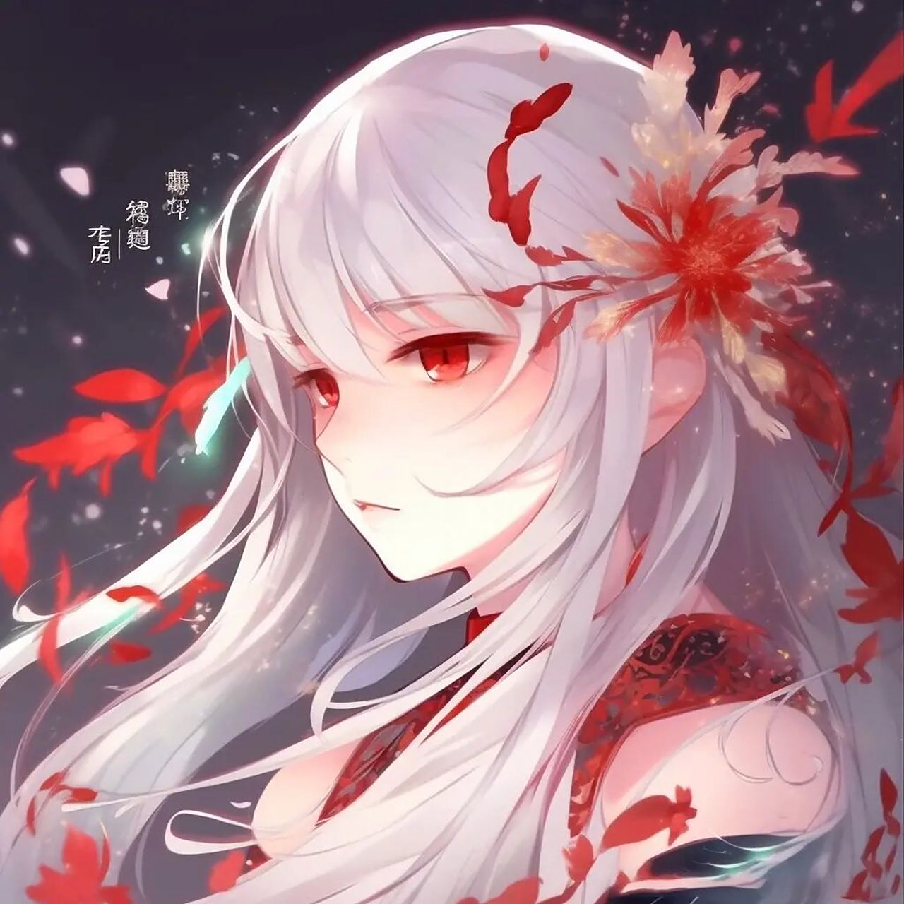 彼岸花女孩系列|二次元动漫头像 喜欢的宝宝们可自截 需要原图三连