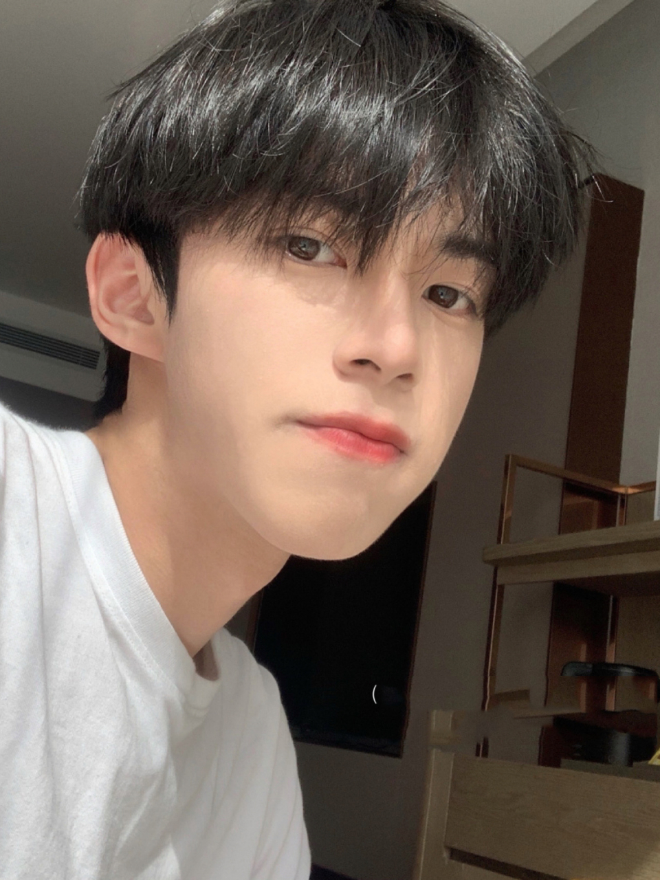 减龄瘦脸 #adhair(三里屯明星店)安皓老师设计 男士发型 男生发型