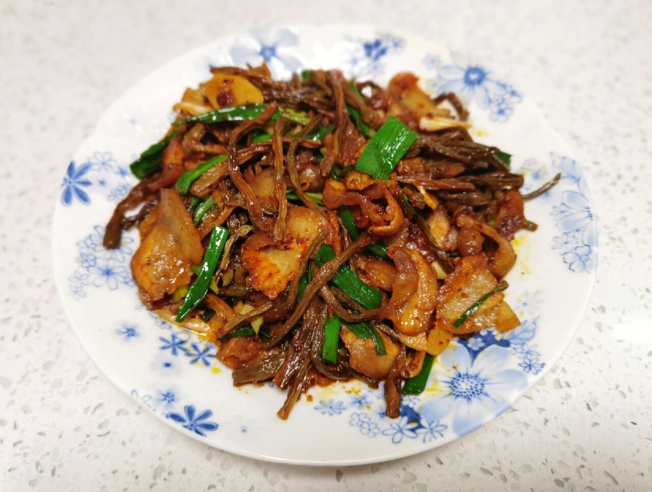 干豇豆回锅肉 019969♀15今天分享7815给大家的78美食