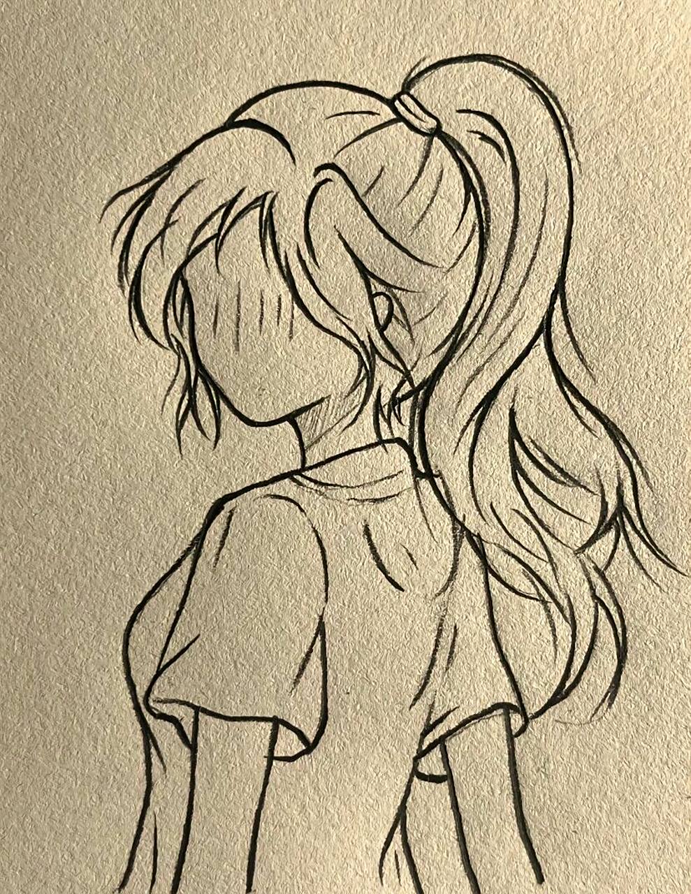 青春 校服 高马尾 手绘教程来啦 一步一步画出你想要的效果