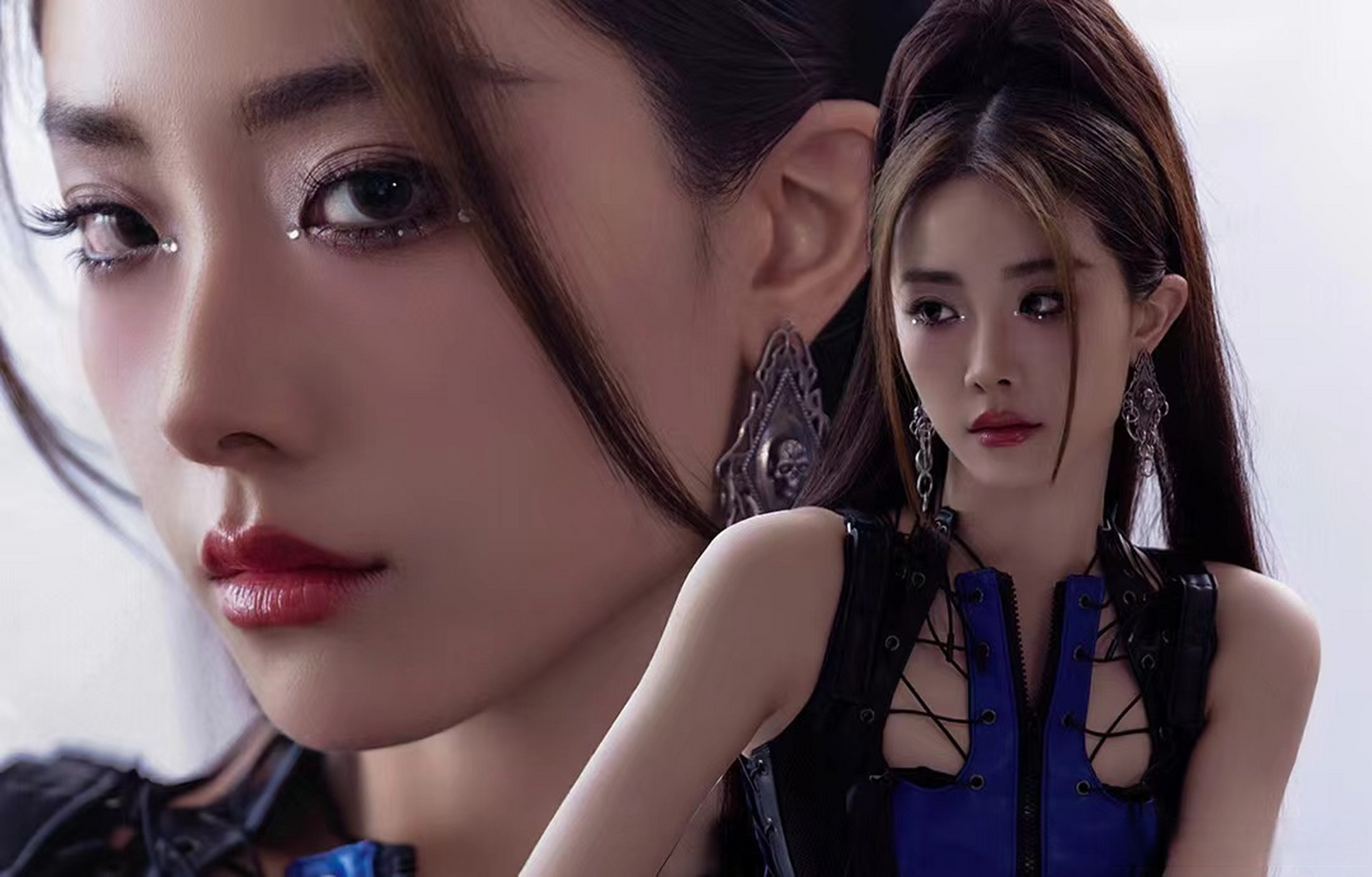 喻言摇滚新歌上线# 酷酷的美少女喻言搭配摇滚风格的乐曲,可以说是