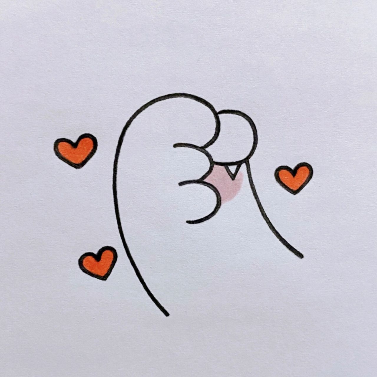 生气猫猫爪简笔画教程