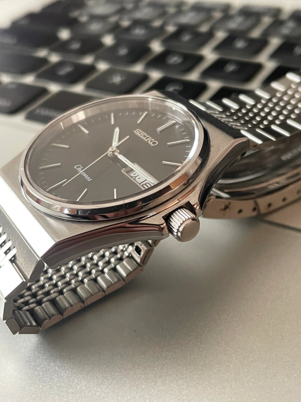 日本精工chronos时间之神5h23中古表 成色极 日本精工chronos时间之神