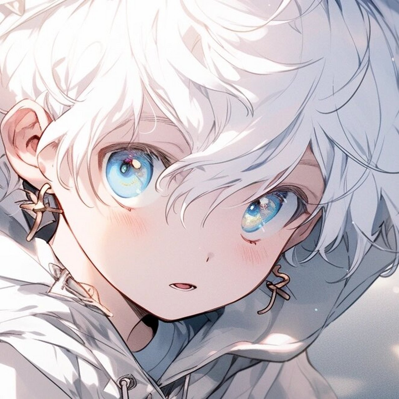 正太|白发|兜帽|壁纸 头像