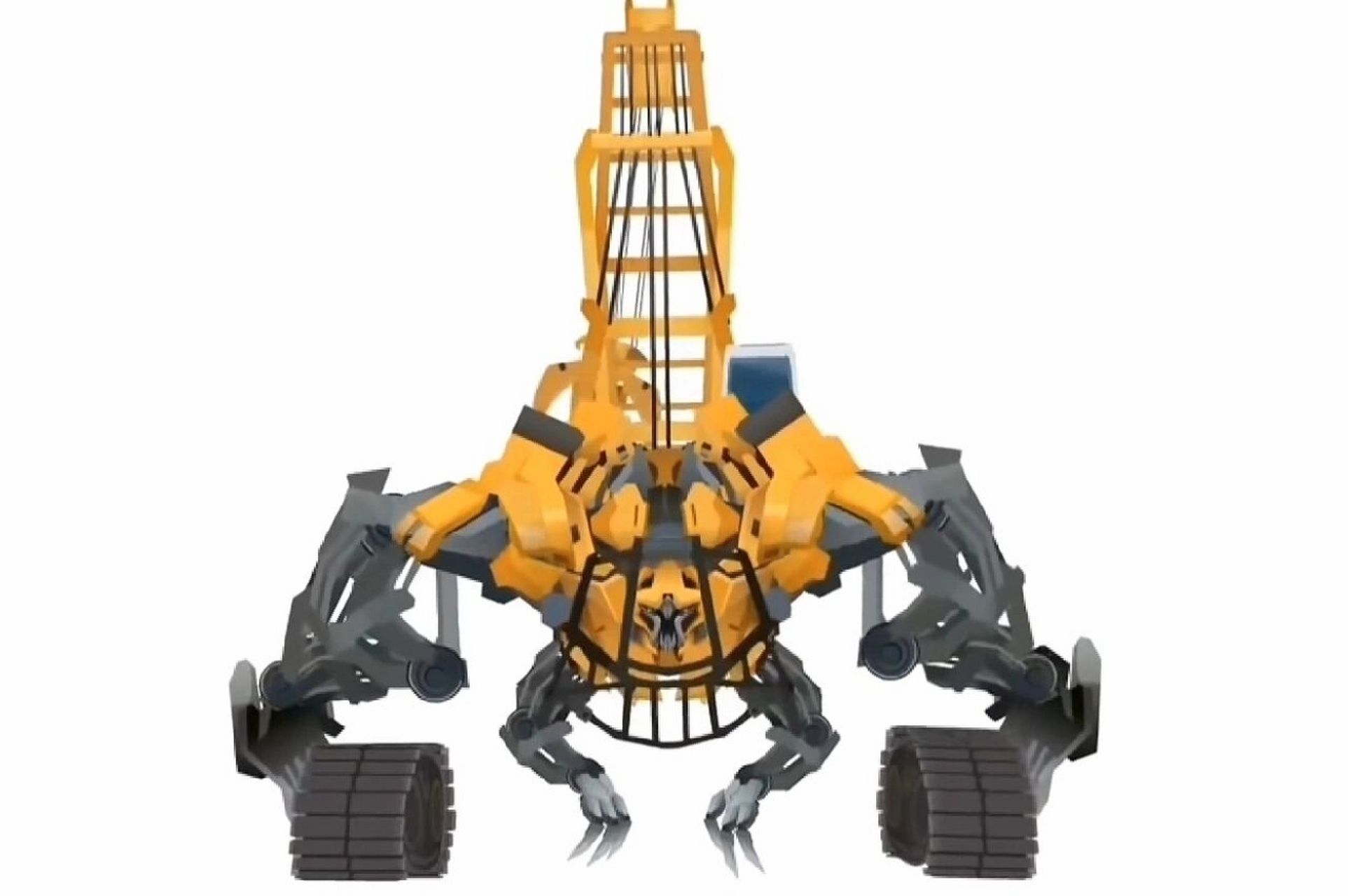 图解变形·霸天虎高塔 大力神成员