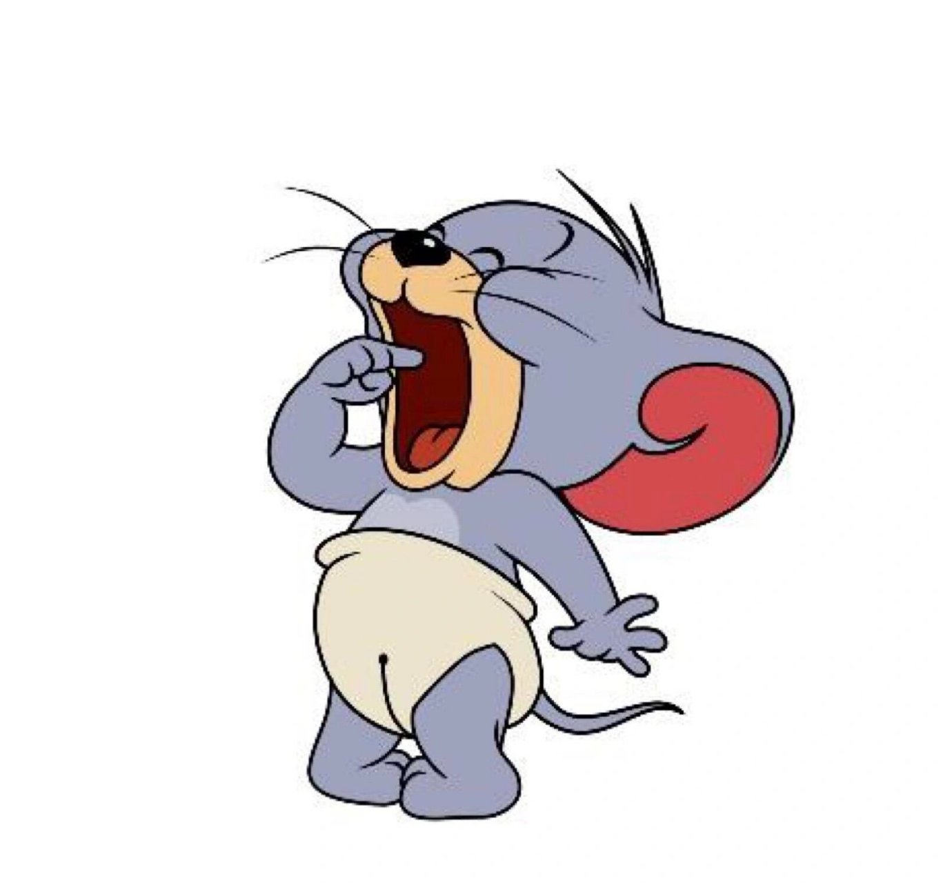 早晚要买到杰瑞它灰色的侄子—泰菲公仔 穿尿不湿的婴儿鼠,会法语的