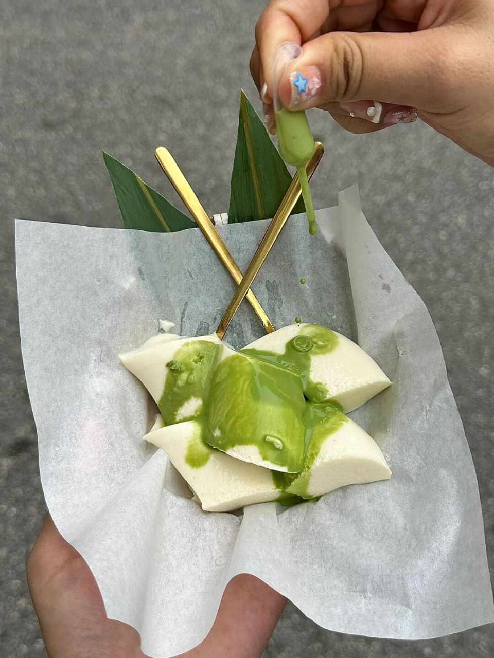 抹茶控# #抹茶# #抹茶甜品# #芝士豆腐# #抹茶芝士# #芝士奶豆腐