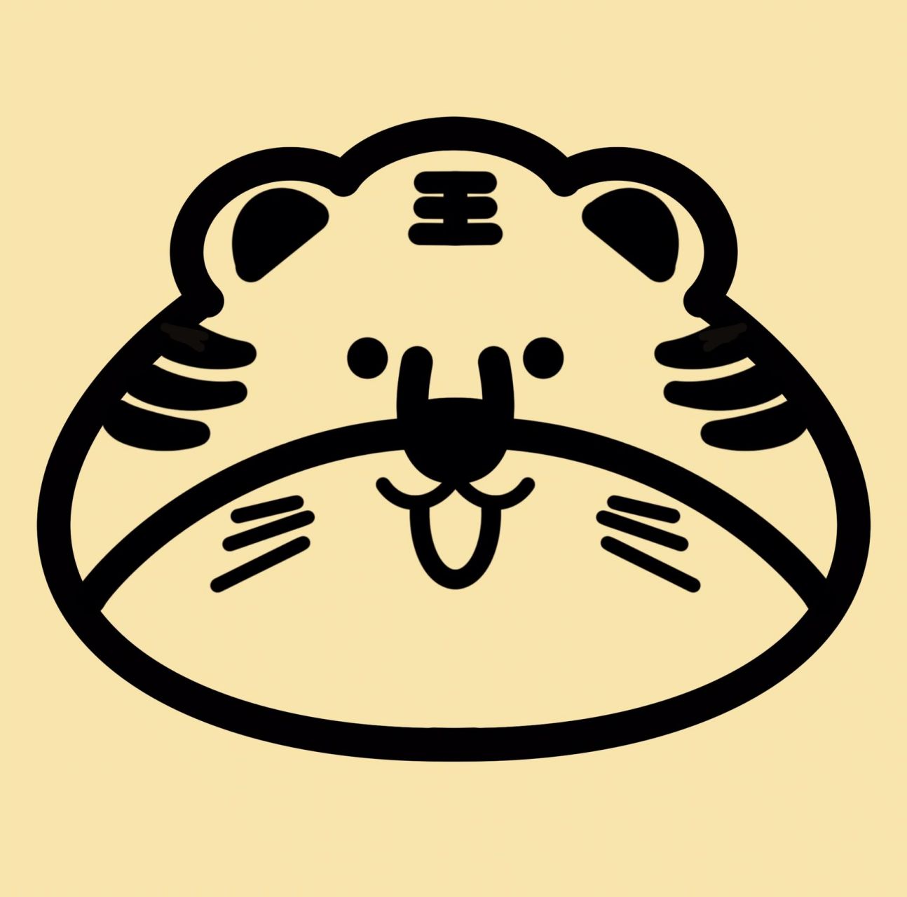 一起简笔画 卡通老虎简笔画  是可爱的小老虎 简笔画教程来啦!