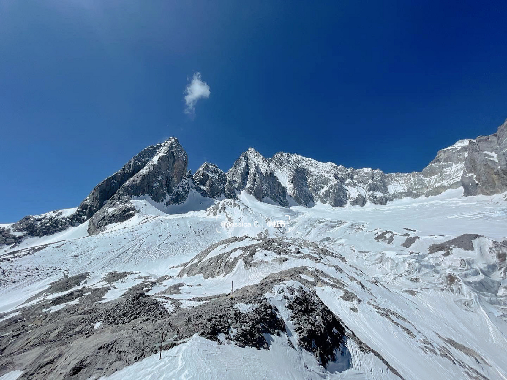 99玉龙雪山|全程不用氧气瓶爬上海拔4680米 .