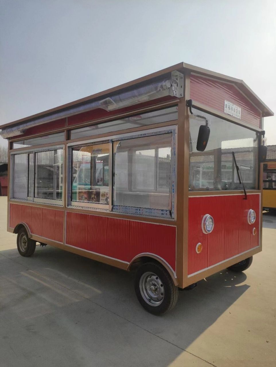 卤菜熟食车 4*2米卤菜熟食车图片展示