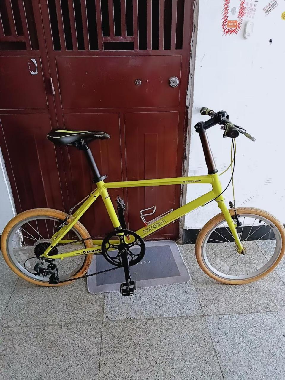 0rd小轮公路自行车,9新,没骑几次,铝合金车架,20寸快拆花鼓,禧玛诺单